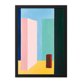 Abstract Shapes Wall Art, Colorful Geometric Art Print, Modern Home Decor, Contemporary Wall Decor, Unique Art - Tawshia